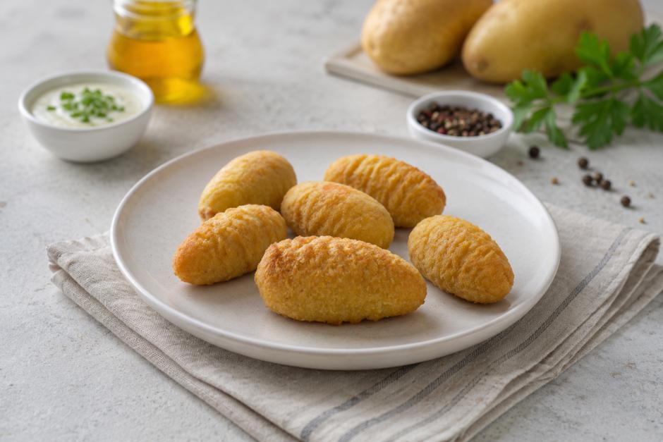 Hausgemachte Kroketten