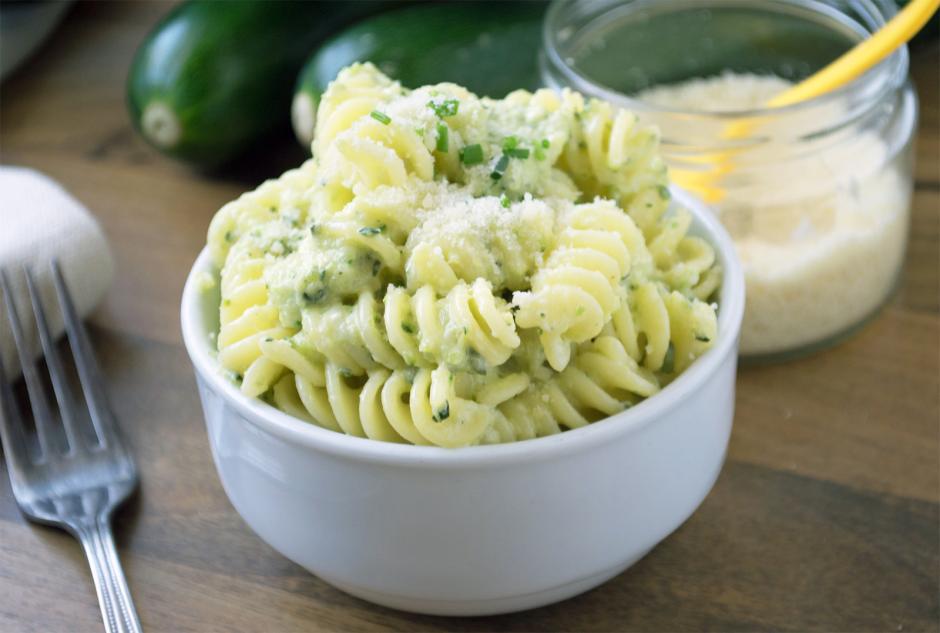 Nudeln mit Zucchinisauce