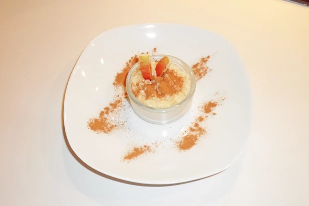 Schaumige Apfelcreme