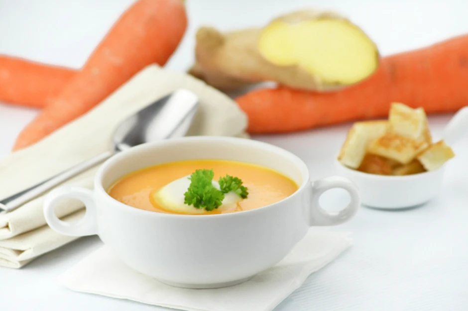 Karotten-Ingwersuppe