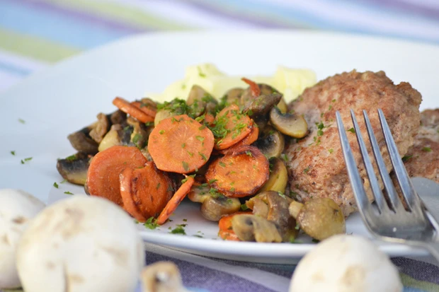 Karotten-Champignons-Gem&uuml;se