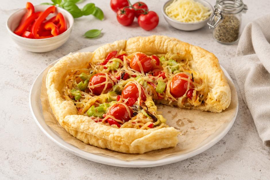 Paprika-Quiche