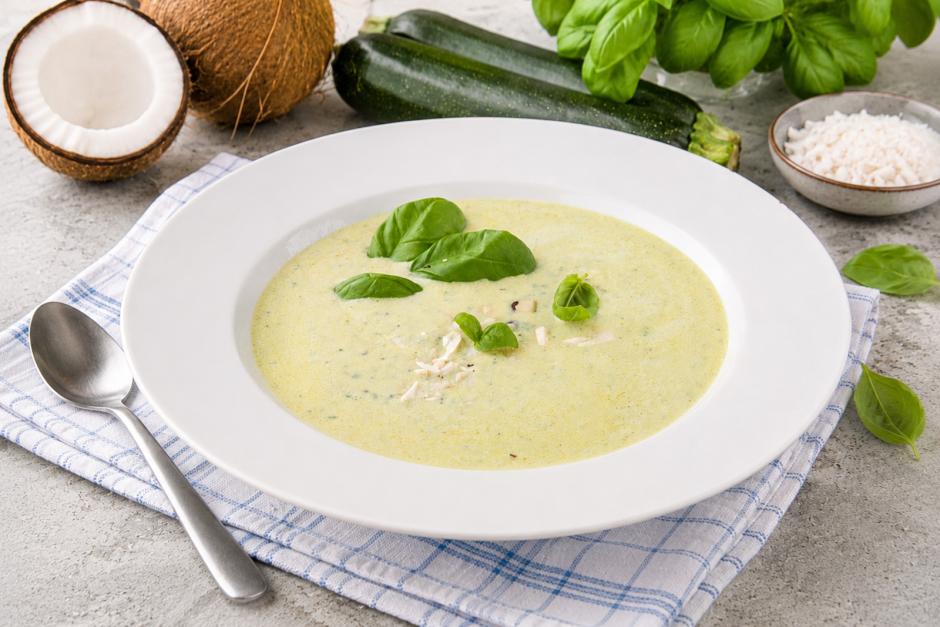 Kokos-Cremesuppe