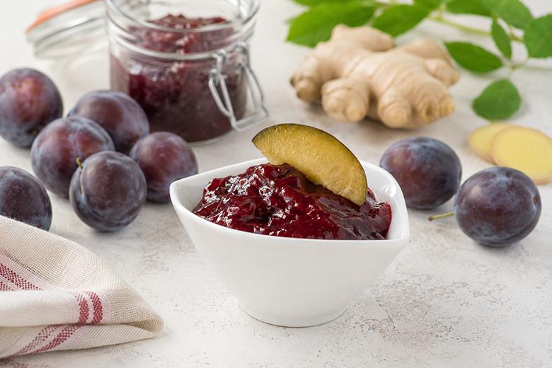 Zwetschken-Ingwer-Marmelade