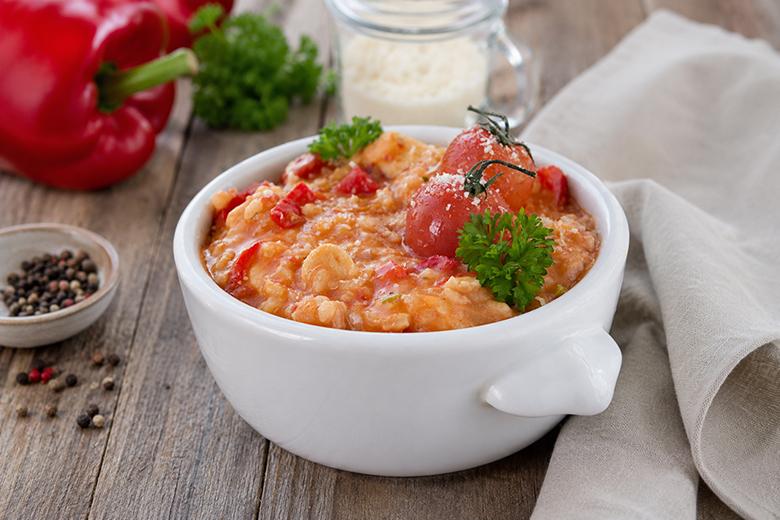 Paprika-Huhn-Risotto
