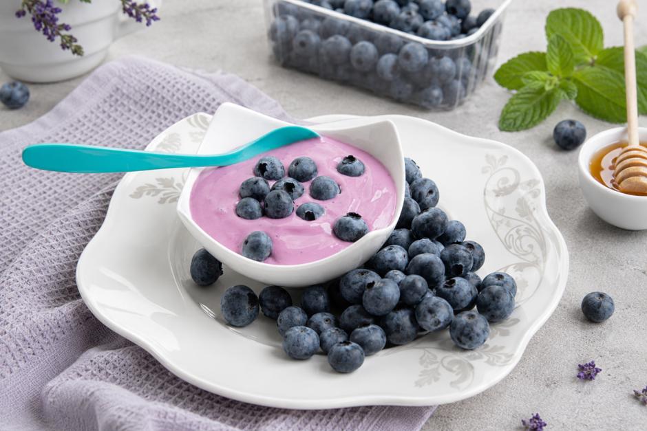 Heidelbeer-Mousse