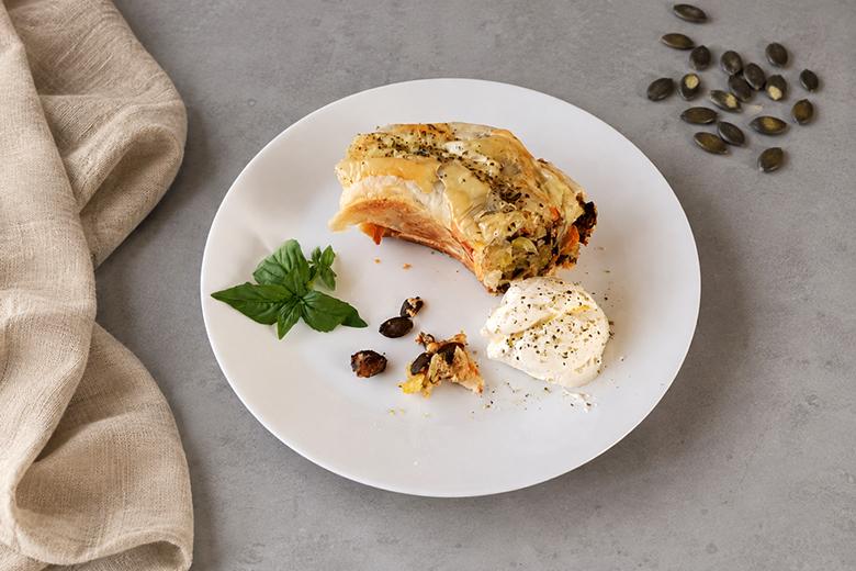 Gemüsestrudel aus dem Campingbackofen