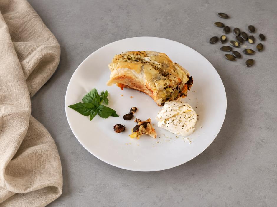 Gemüsestrudel aus dem Campingbackofen