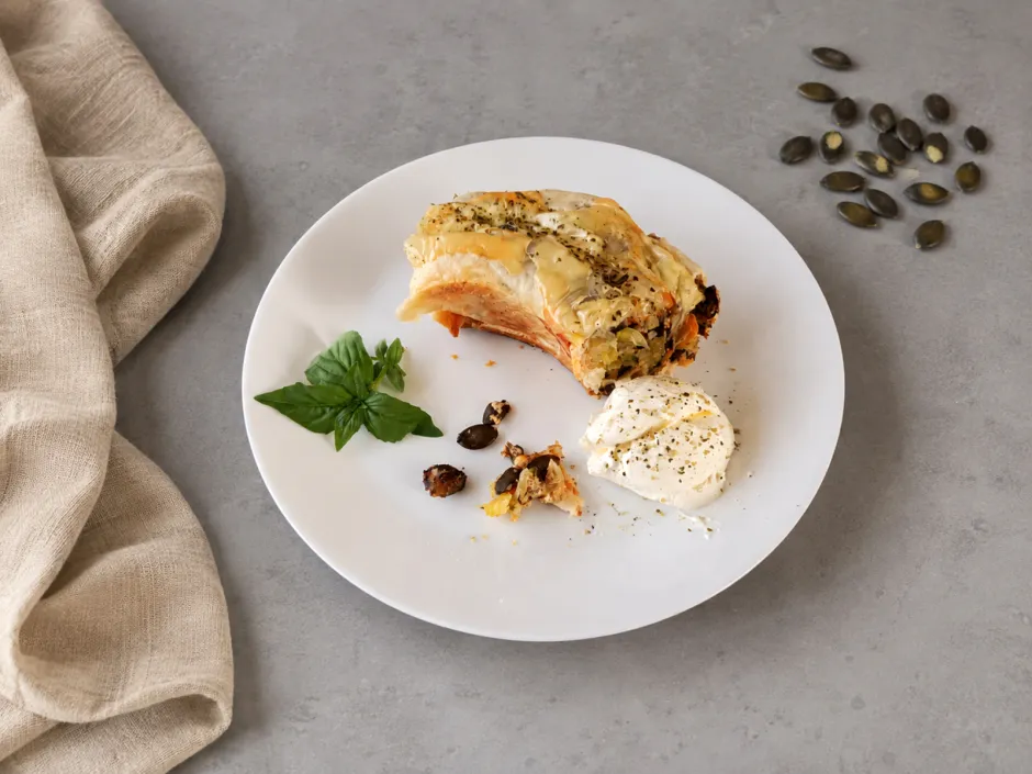Gem&uuml;sestrudel aus dem Campingbackofen