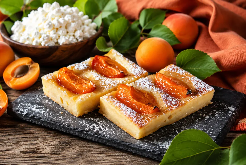 Marillenkuchen mit Topfen