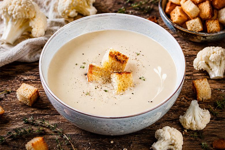 Karfiolcremesuppe
