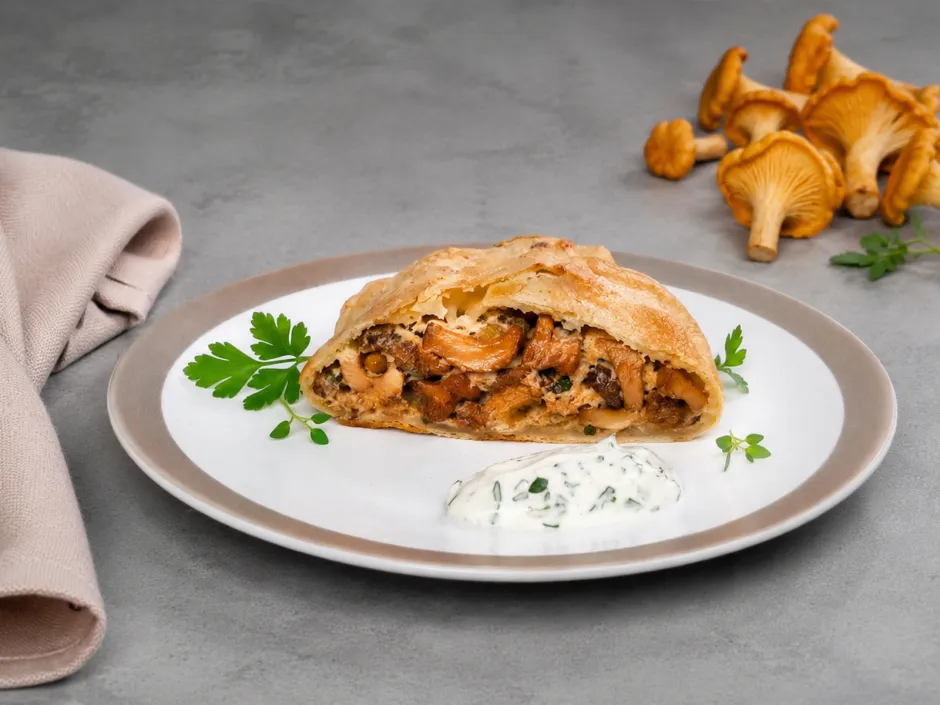 Eierschwammerlstrudel