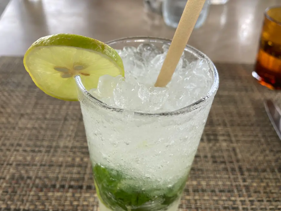 Limette-Minz-Mocktail