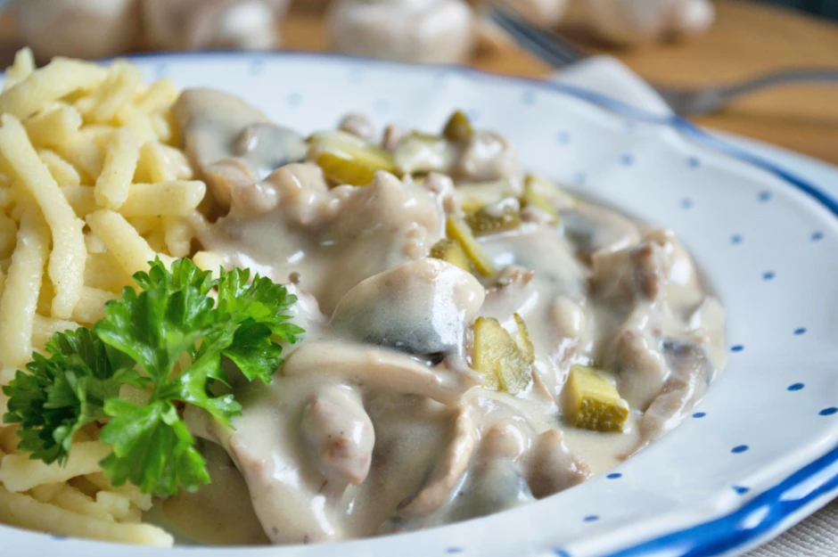 Boeuf Stroganoff