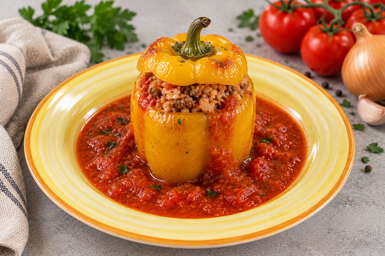 Gefüllte Paprika aus Kroatien