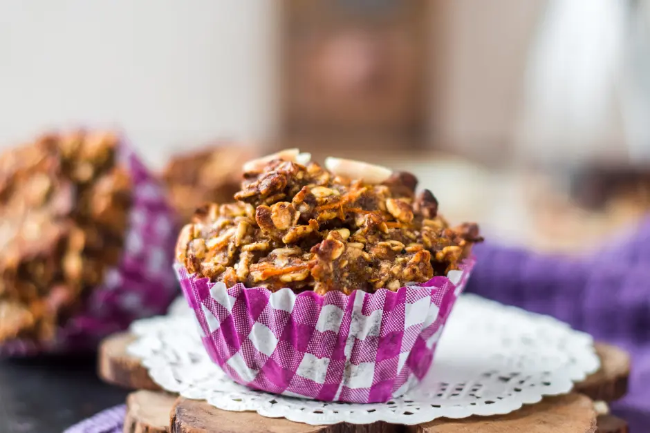 Apfel-Haferflocken-Muffins
