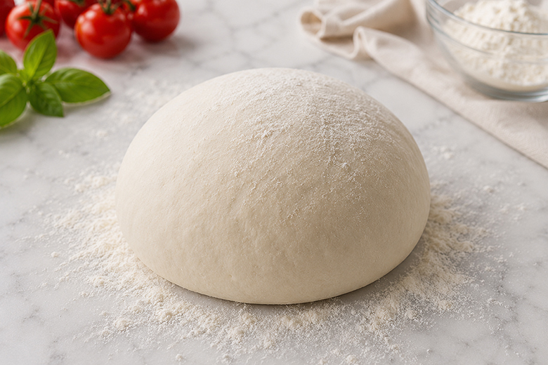 Pizzateig ohne Germ