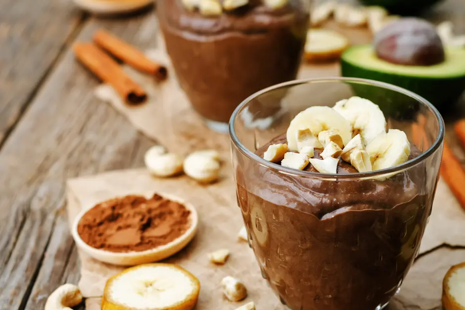 Schokopudding mit Avocado