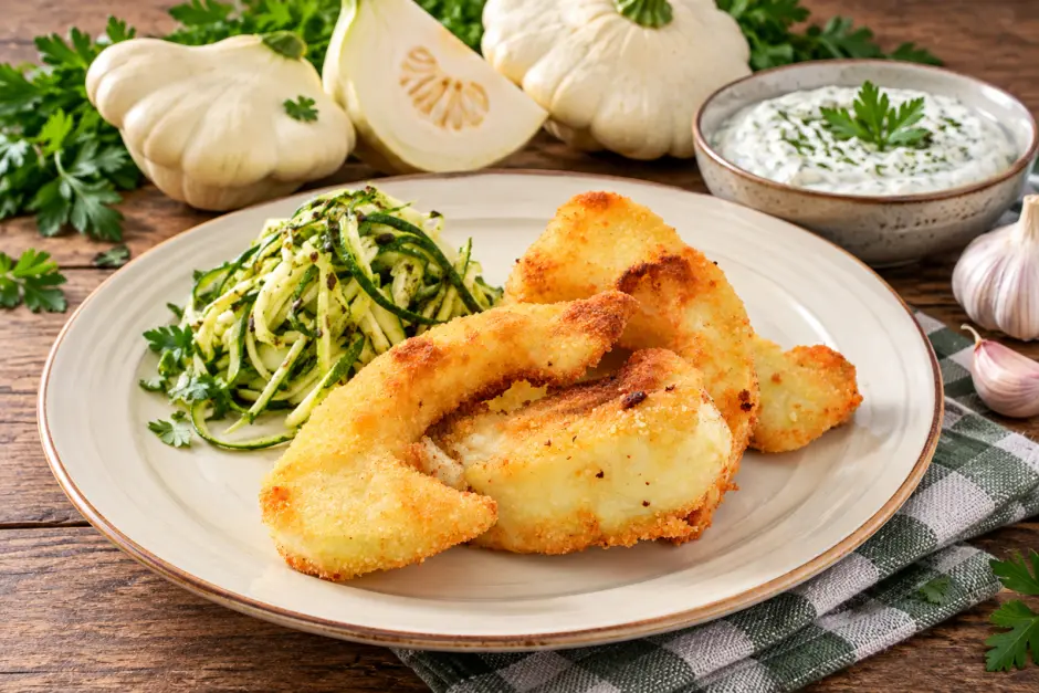 Patisson paniert