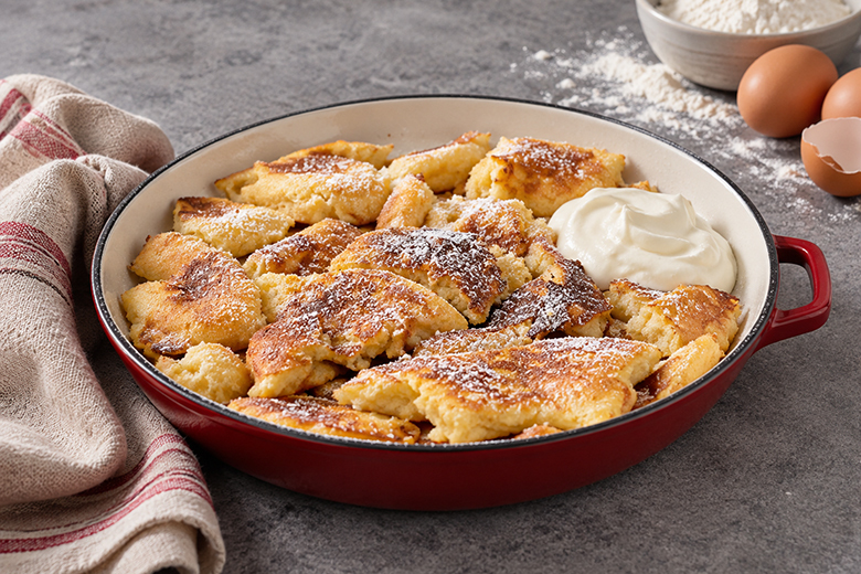 Kaiserschmarrn mit Rahm
