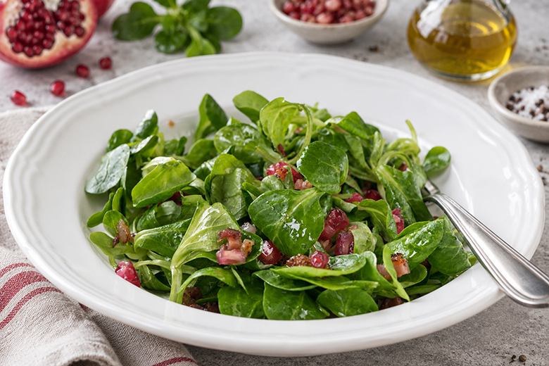 Wintersalat mit Granatapfel