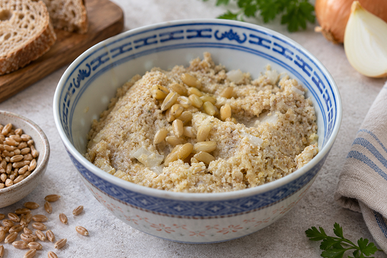 Veganer Grünkernaufstrich