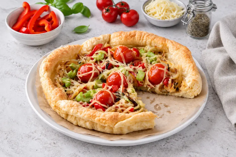 Paprika-Quiche