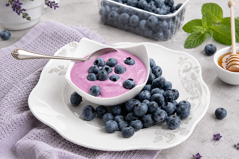 Heidelbeer-Mousse