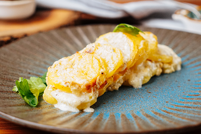 Schnelles Kartoffelgratin