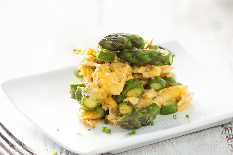 Spargelomelette