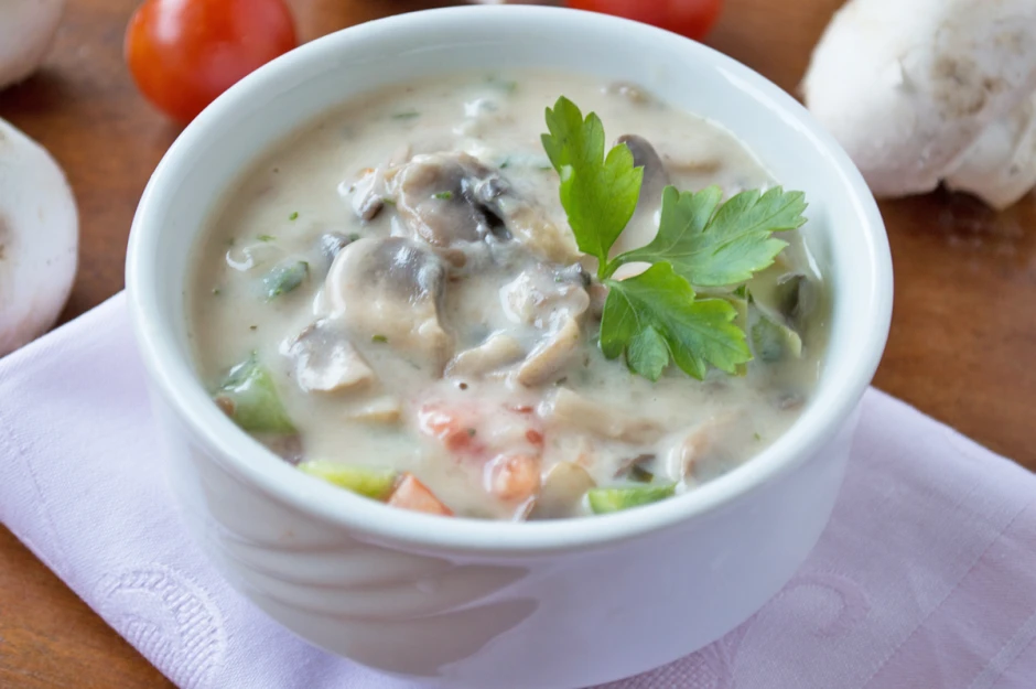 Champignonragout