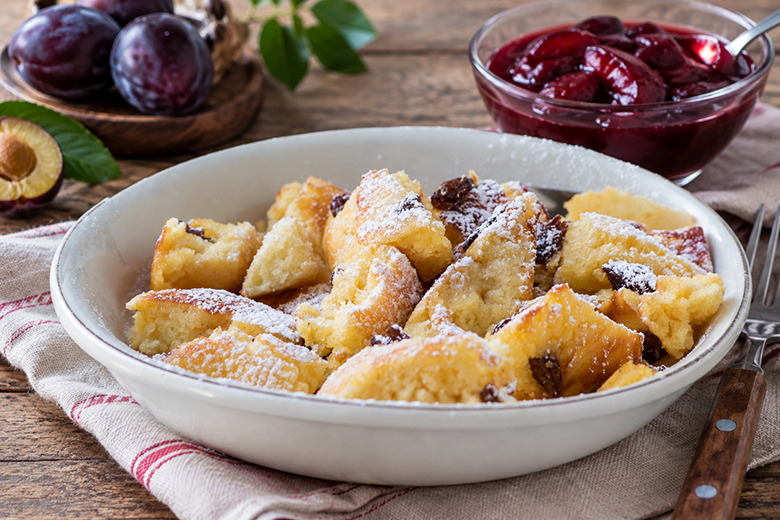 Kaiserschmarrn ohne Ei
