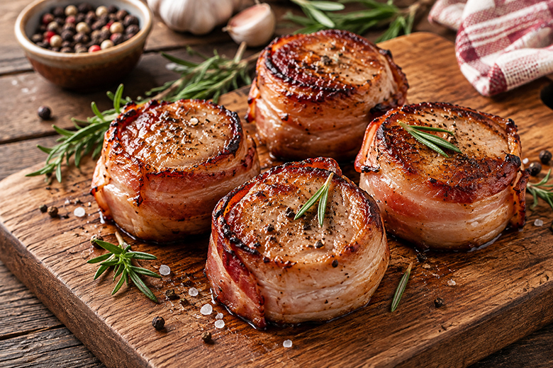 Schweinefilet im Speckmantel