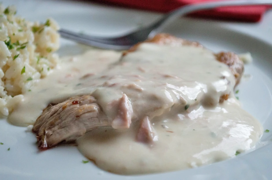 Schnitzel mit Thunfischsauce