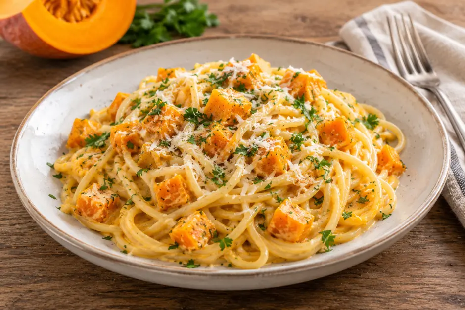 Kürbis-Spaghetti