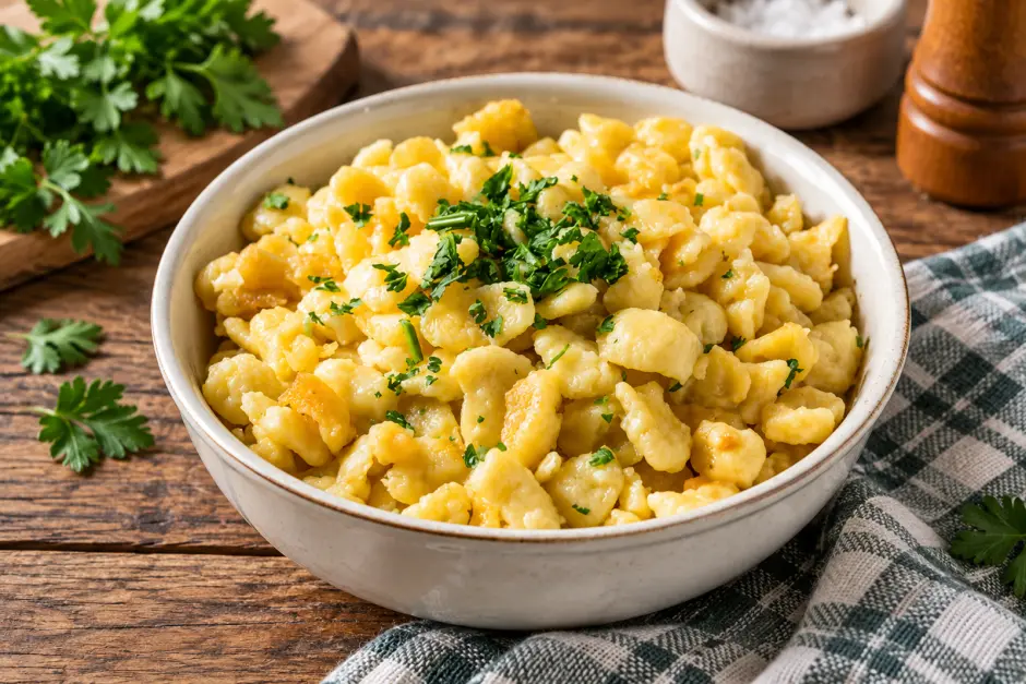 Topfenspätzle