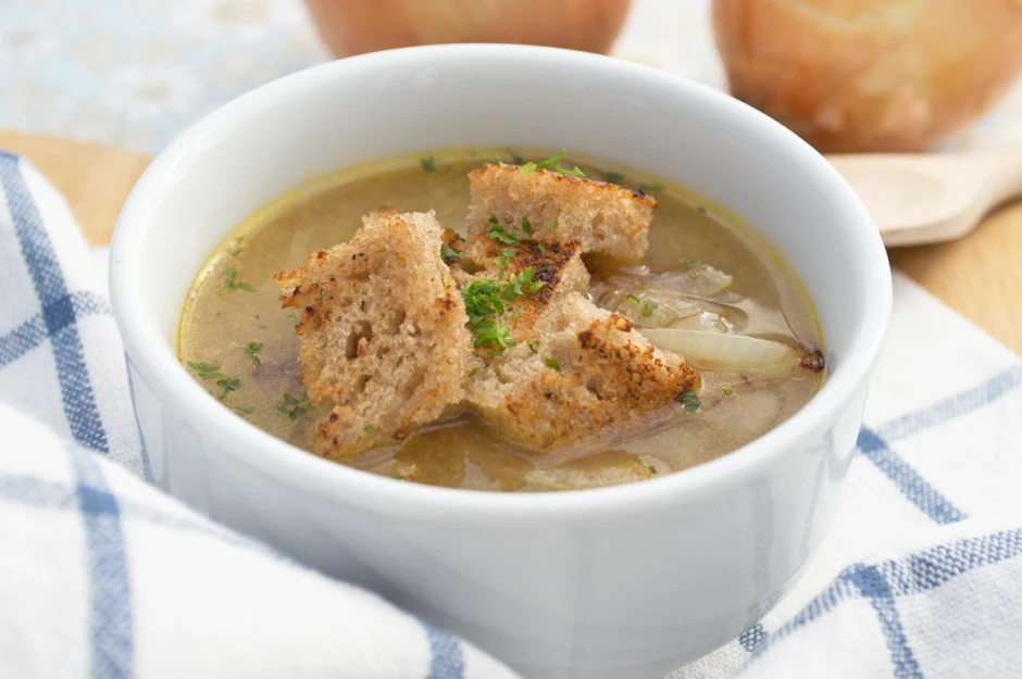 Bäuerliche Zwiebelsuppe