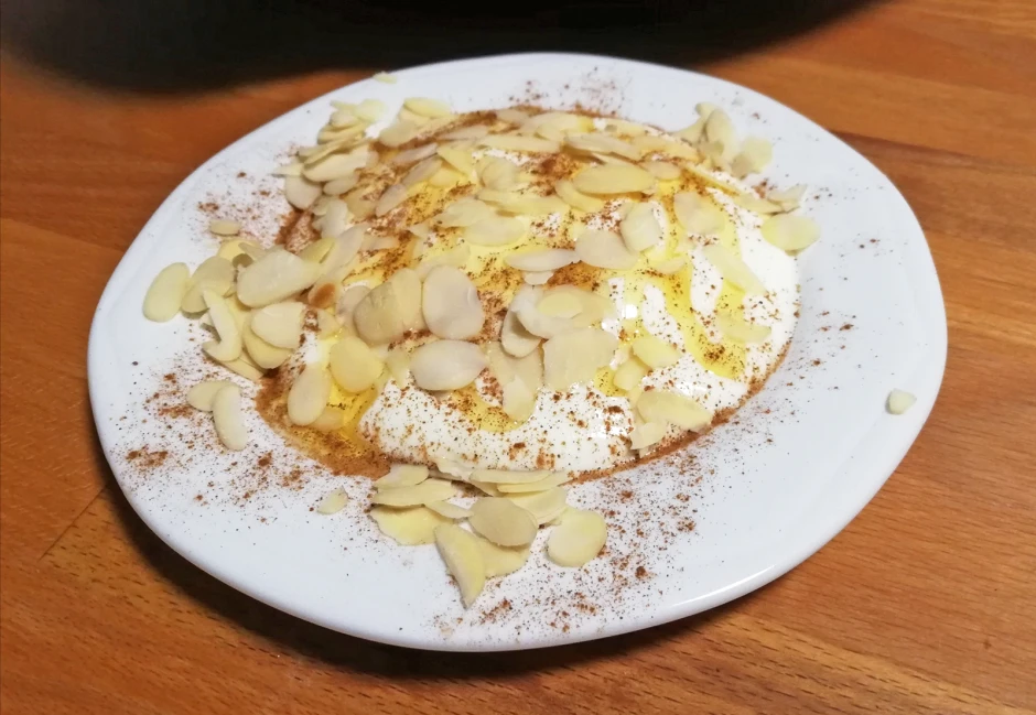 Honig-Zimtdessert