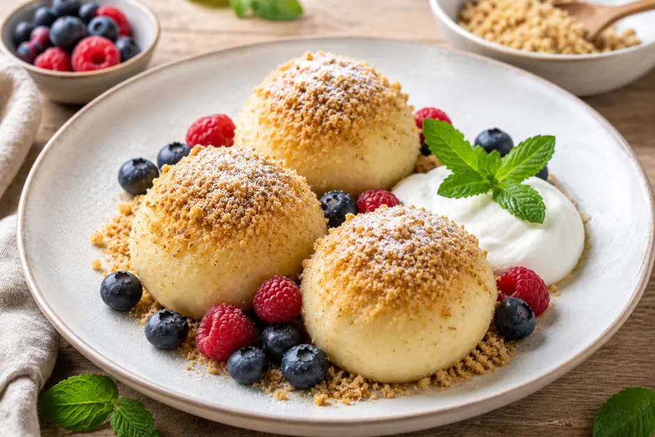 High Protein Topfenknödel