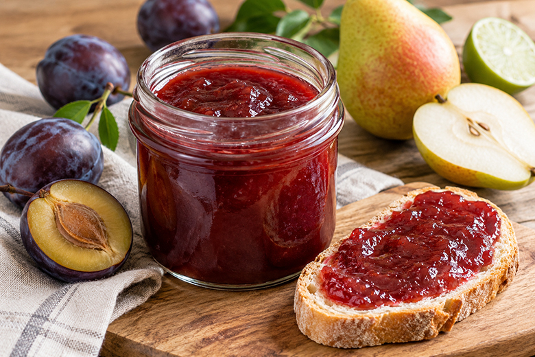 Birnen-Zwetschken-Marmelade