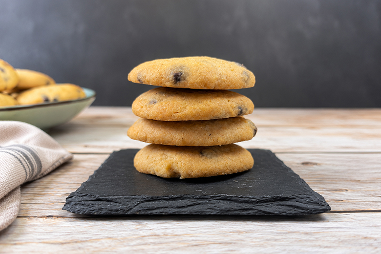 Helle Cookies mit Schokodrops