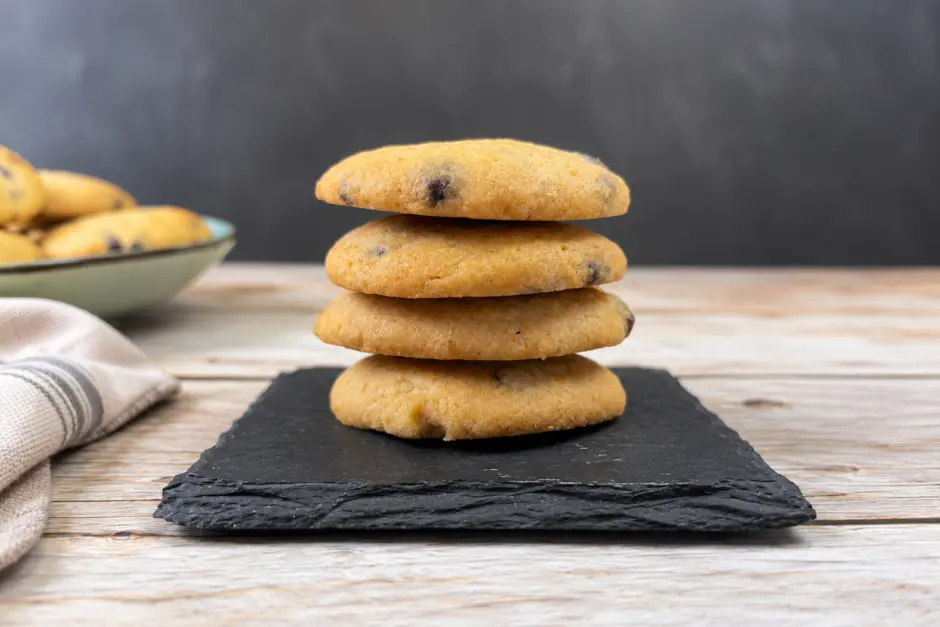 Helle Cookies mit Schokodrops