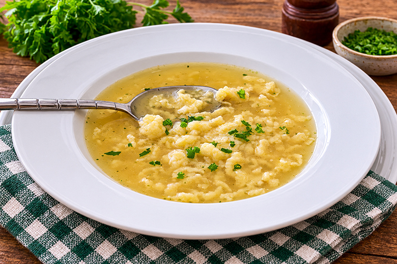 Eintropfsuppe