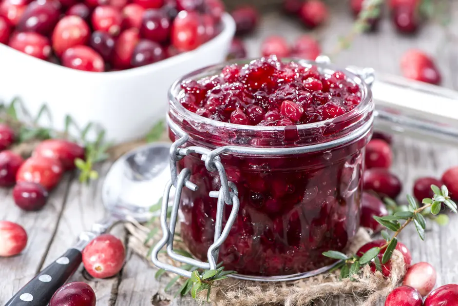Preiselbeermarmelade