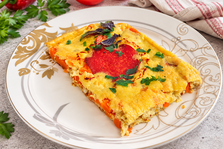Pikanter Paleo Eierkuchen