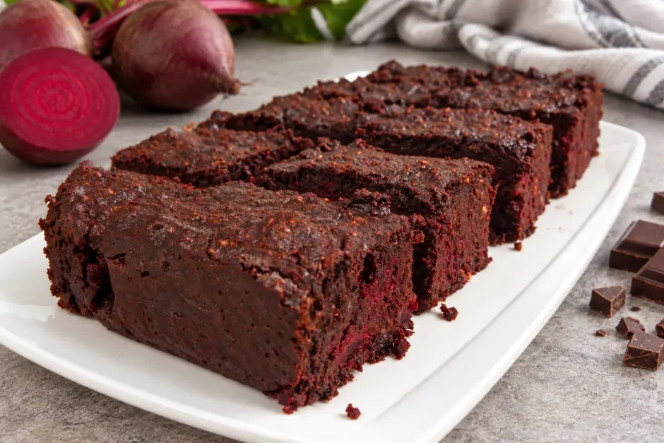 Paleo Rote-Rüben - Schoko Brownies