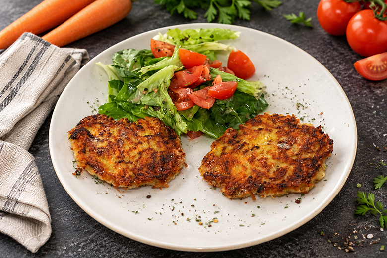Kartoffelpuffer mit Karotten
