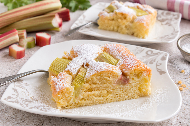 Rhabarberkuchen