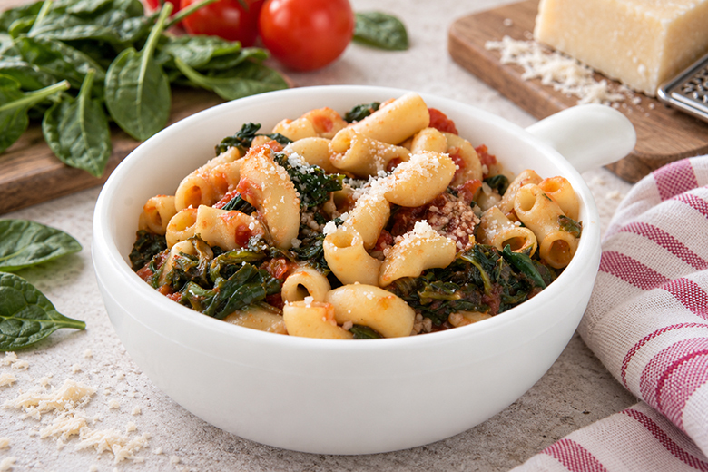 One Pot mit Spinat