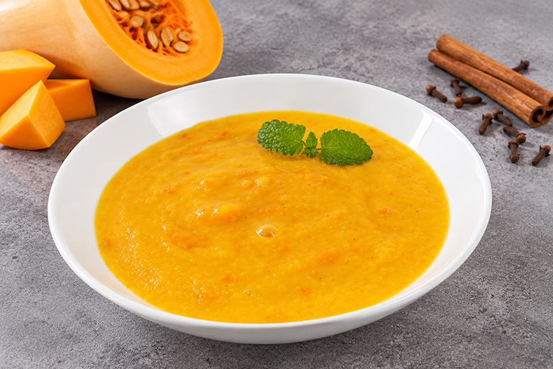 Süße Kürbissuppe